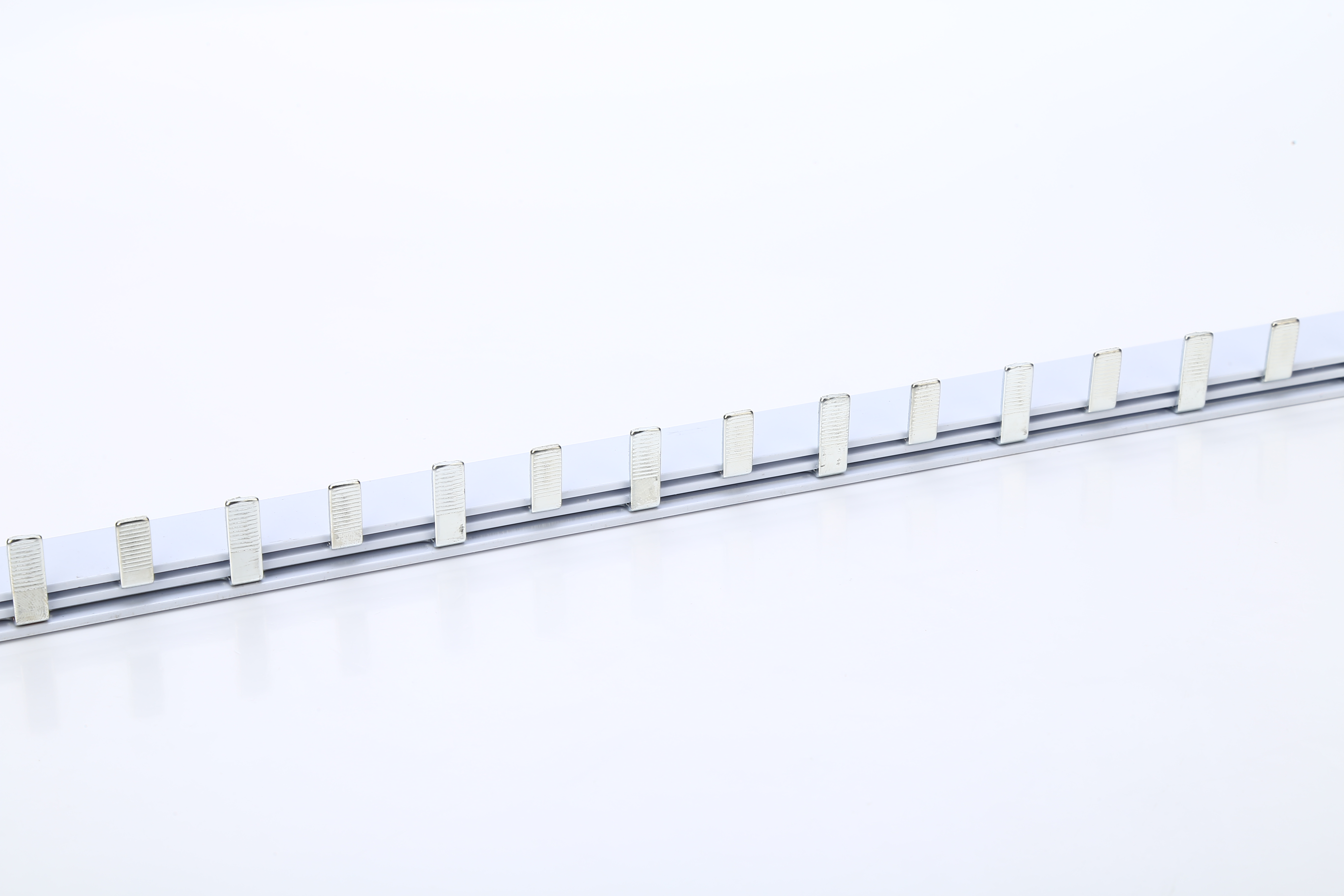 63A 2P Copper Busbar For Distribution Box PIN MCB RCBO RCCB Connector ...